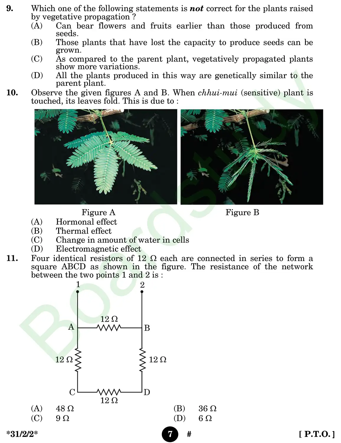 CBSE Class 10 Science 2025 Set 2 questions page 0007