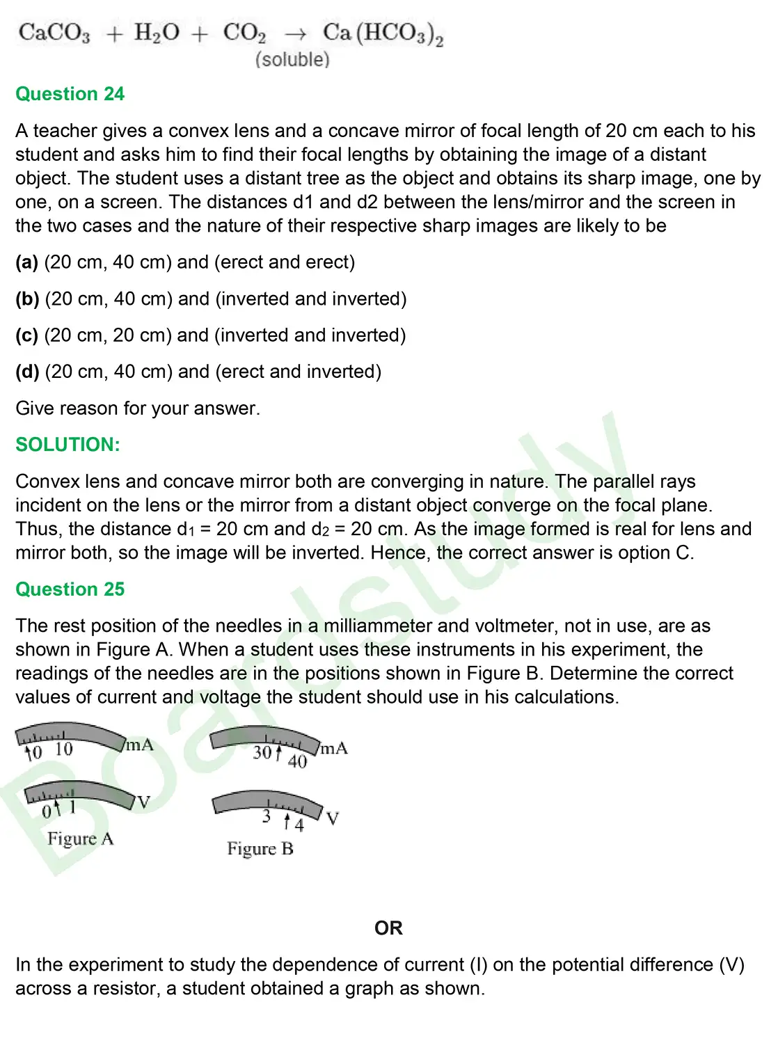 CBSE Class 10 Science PYQ 2019 set 1 questions with solution page 0020