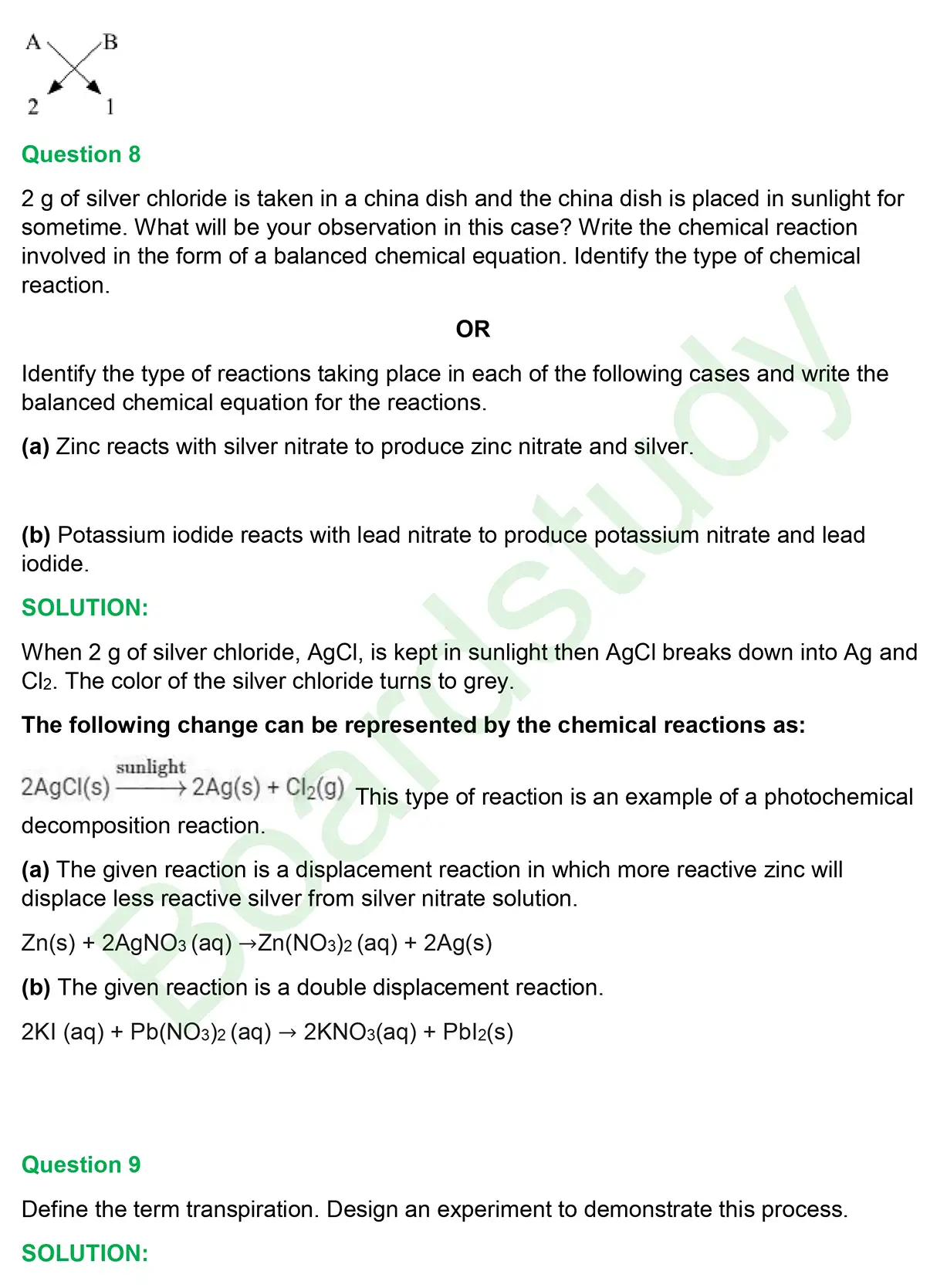 CBSE Class 10 Science PYQ 2019 set 2 questions with solution page 0005
