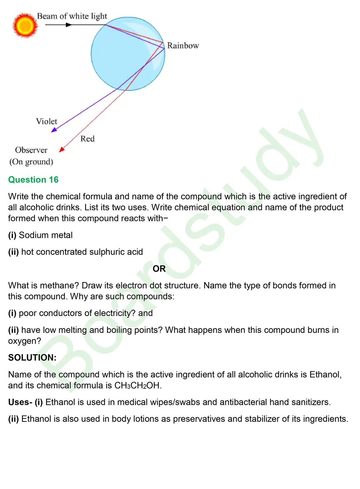 CBSE Class 10 Science PYQ 2019 set 2 questions with solution page 0011