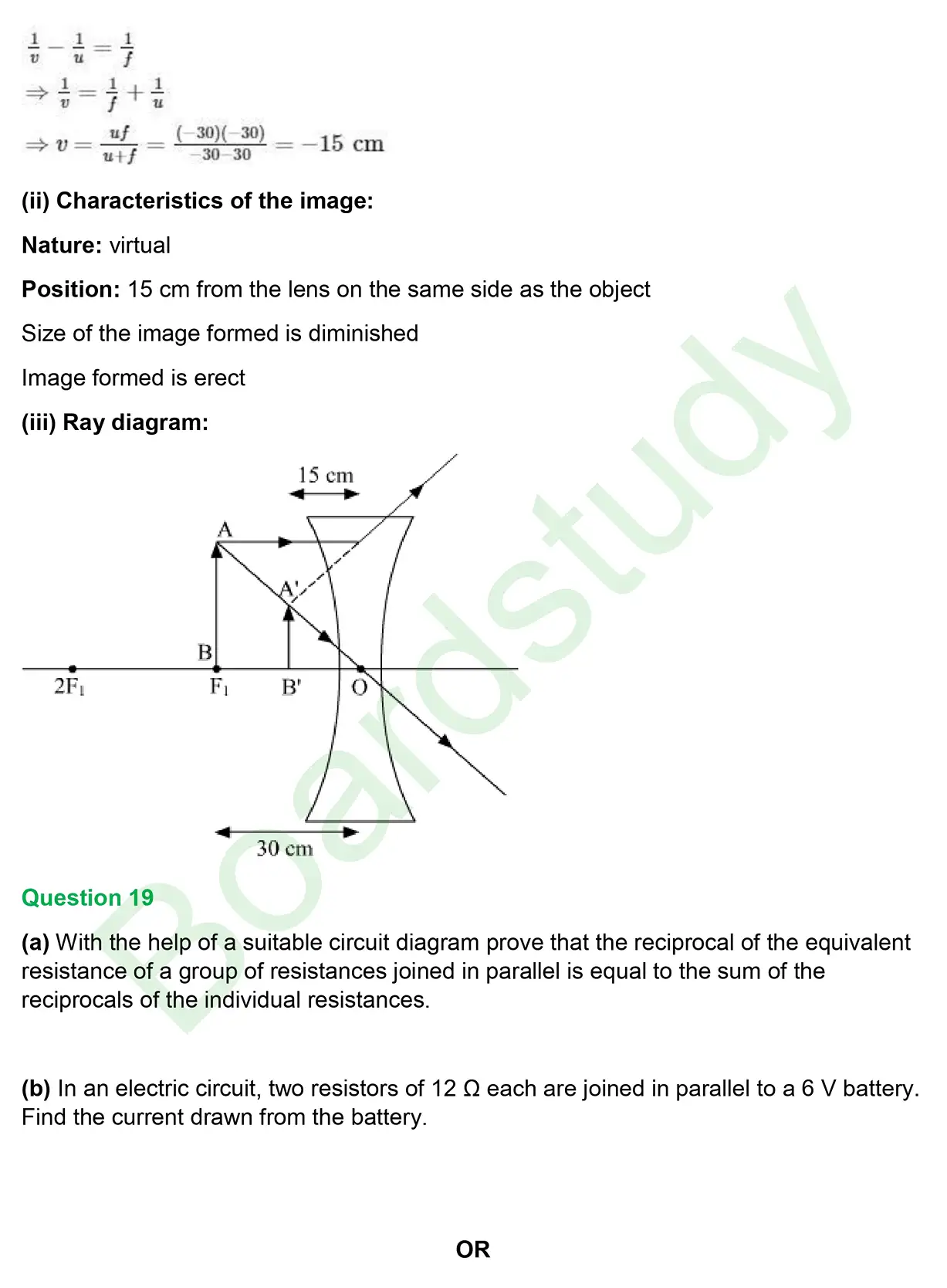 CBSE Class 10 Science PYQ 2019 set 2 questions with solution page 0014