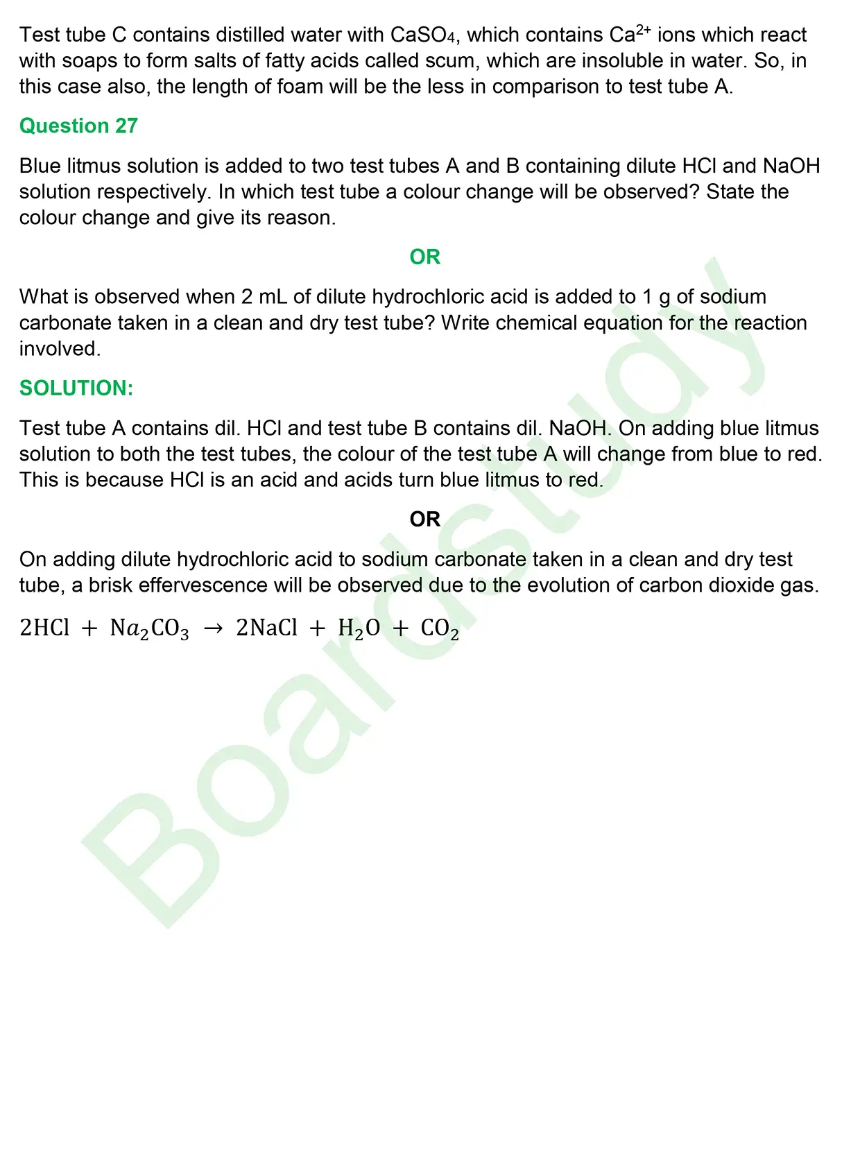 CBSE Class 10 Science PYQ 2019 set 2 questions with solution page 0023