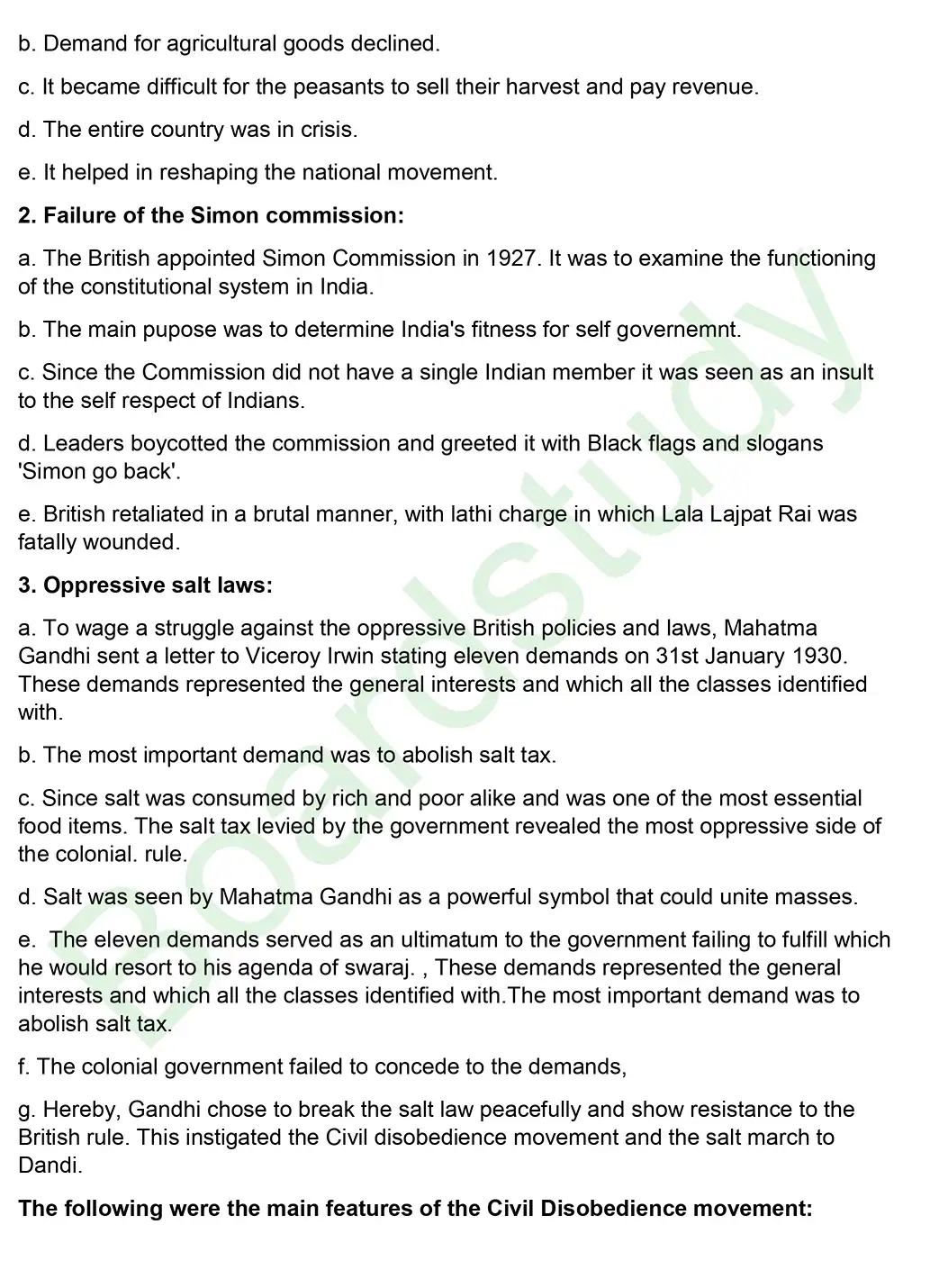 CBSE Class 10 Social Science PYQ 2019 Set 2 questions with solution page 0011