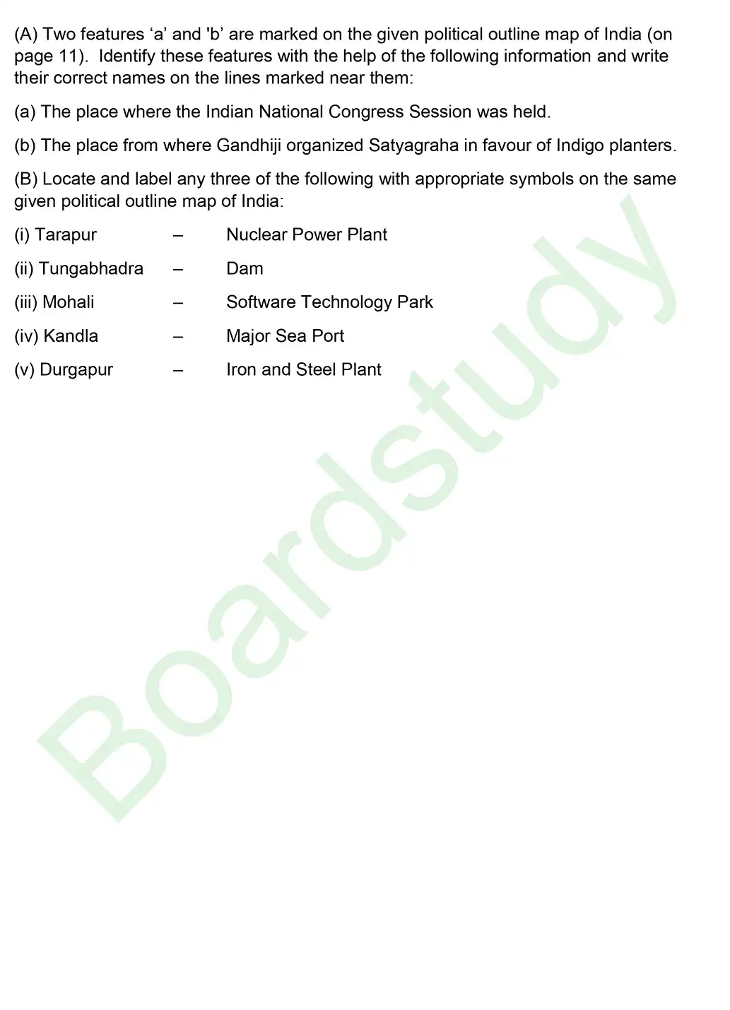 CBSE Class 10 Social Science PYQ 2019 Set 2 questions with solution page 0017