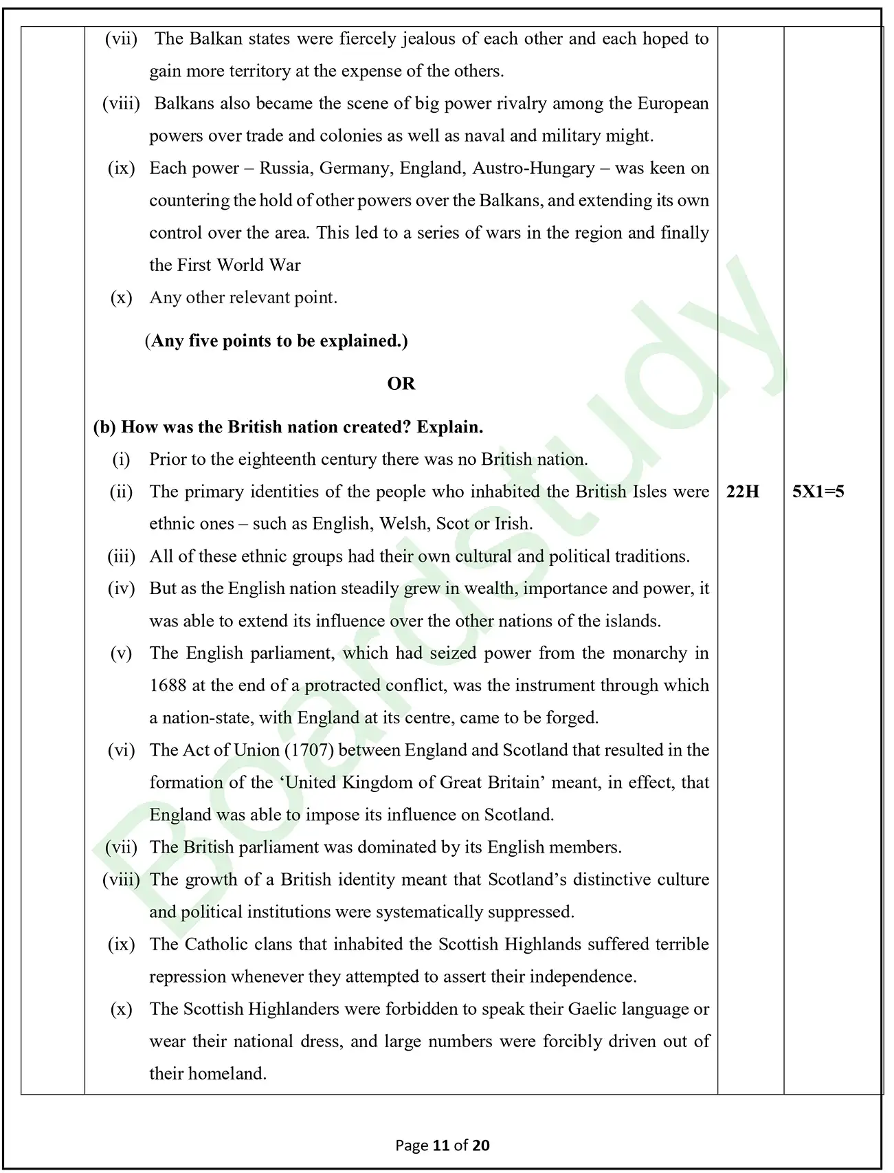 CBSE Class 10 Social Science PYQ 2025 Set 2 solutions page 0009