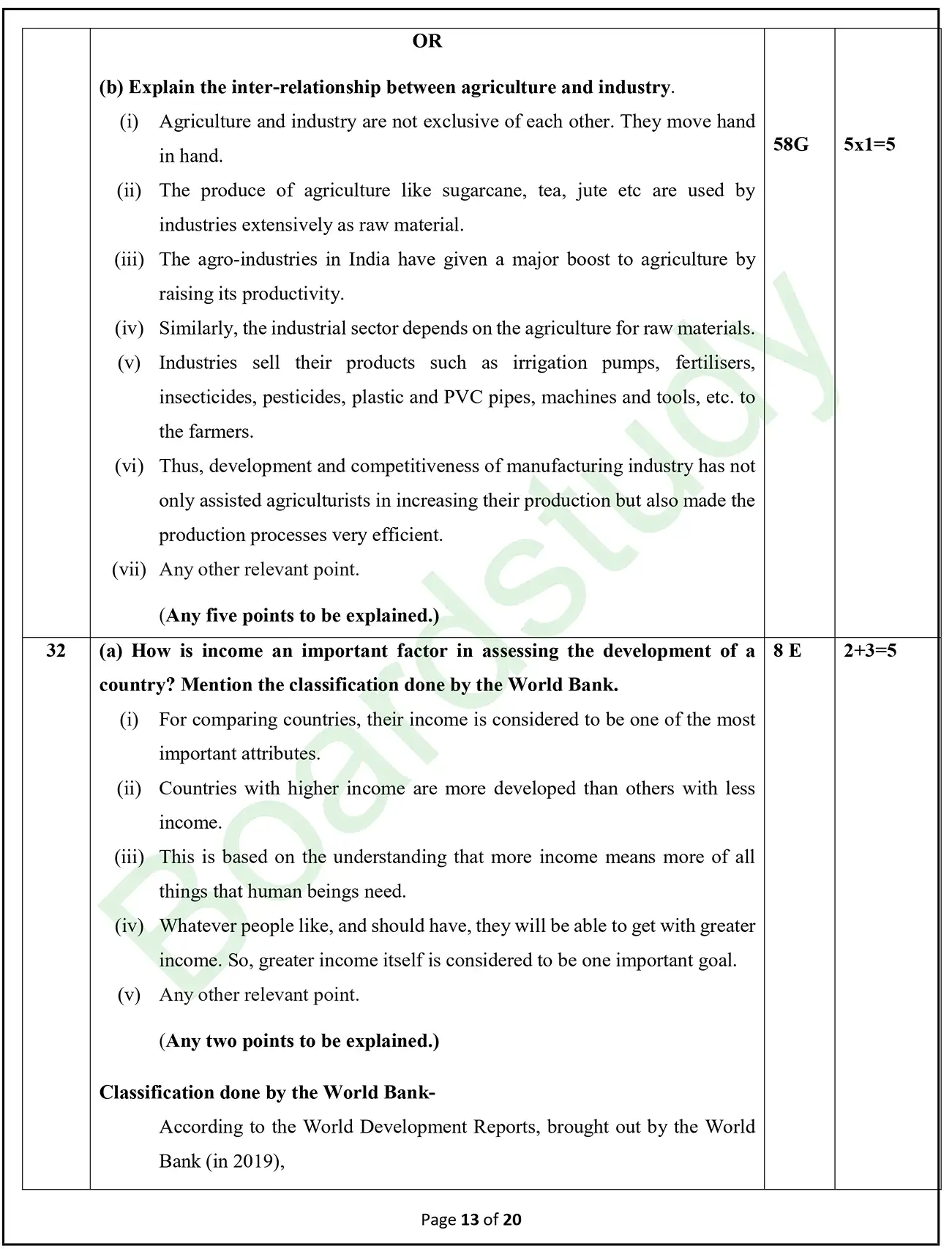 CBSE Class 10 Social Science PYQ 2025 Set 2 solutions page 0011