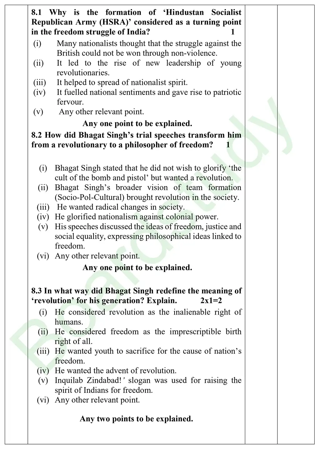 CBSE Class 10 Social Science PYQ 2026 set 1 Solution page 0005