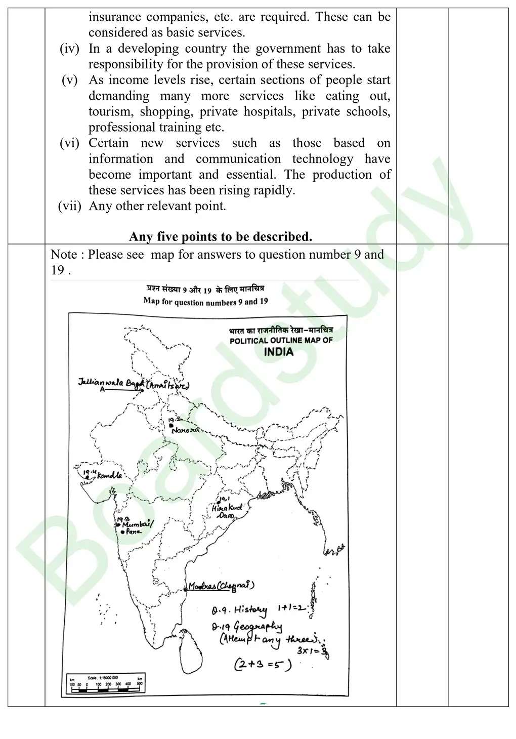 CBSE Class 10 Social Science PYQ 2026 set 1 Solution page 0017