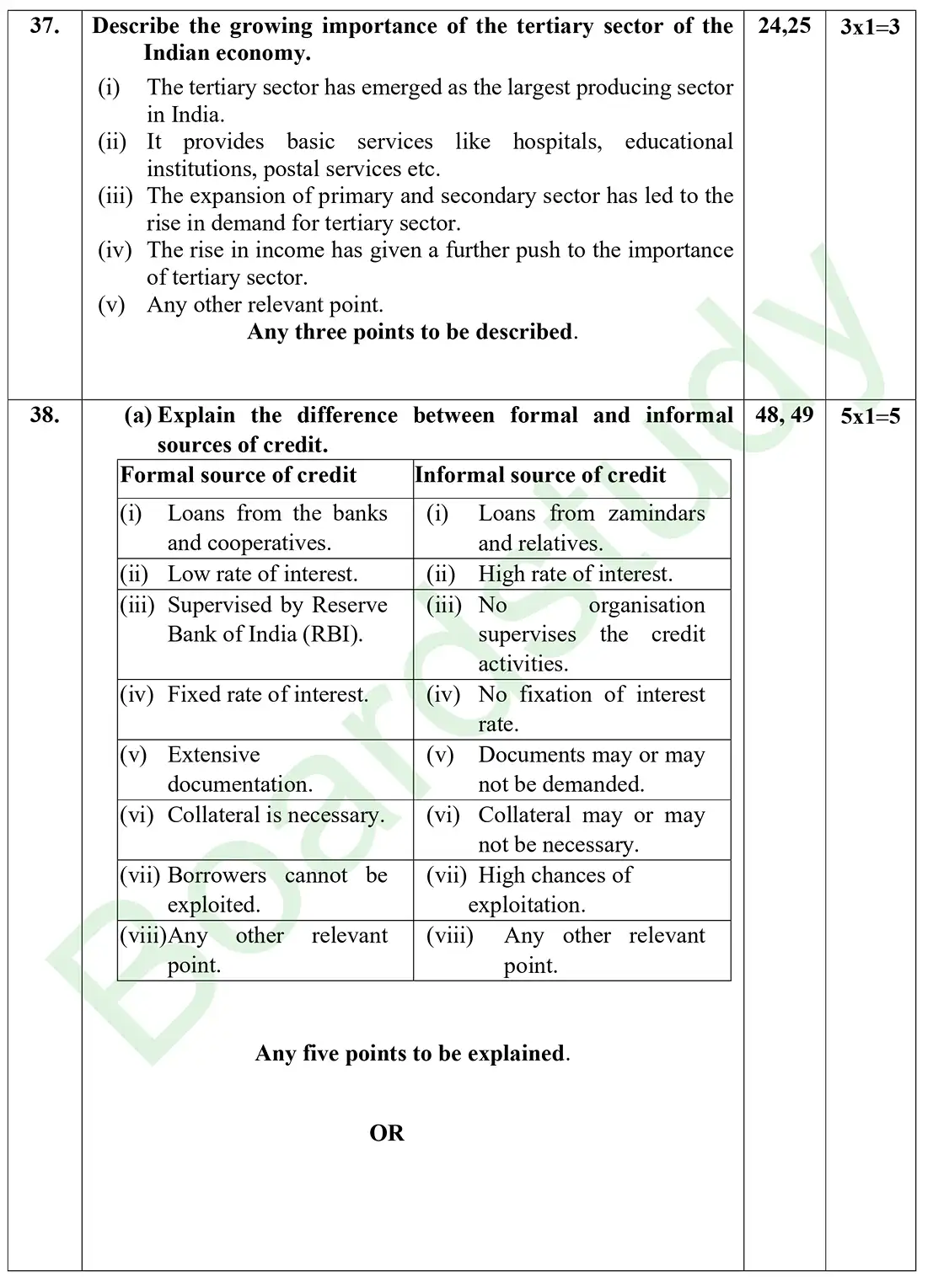 CBSE Class 10 Social Science PYQ 2026 set 2 Solution page 0012