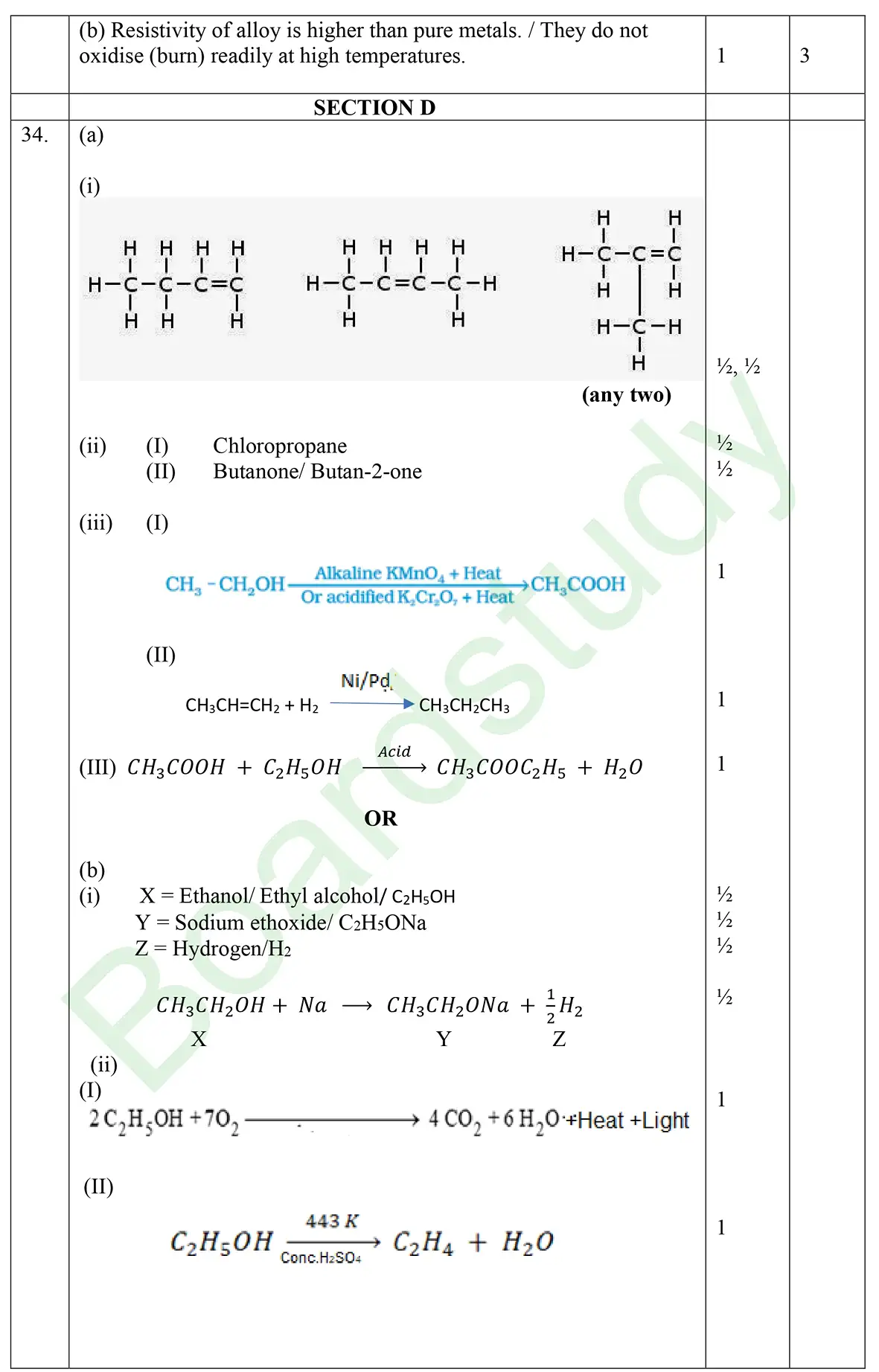CBSE class 10 science pyq 2025 set 1 Solution page 0006
