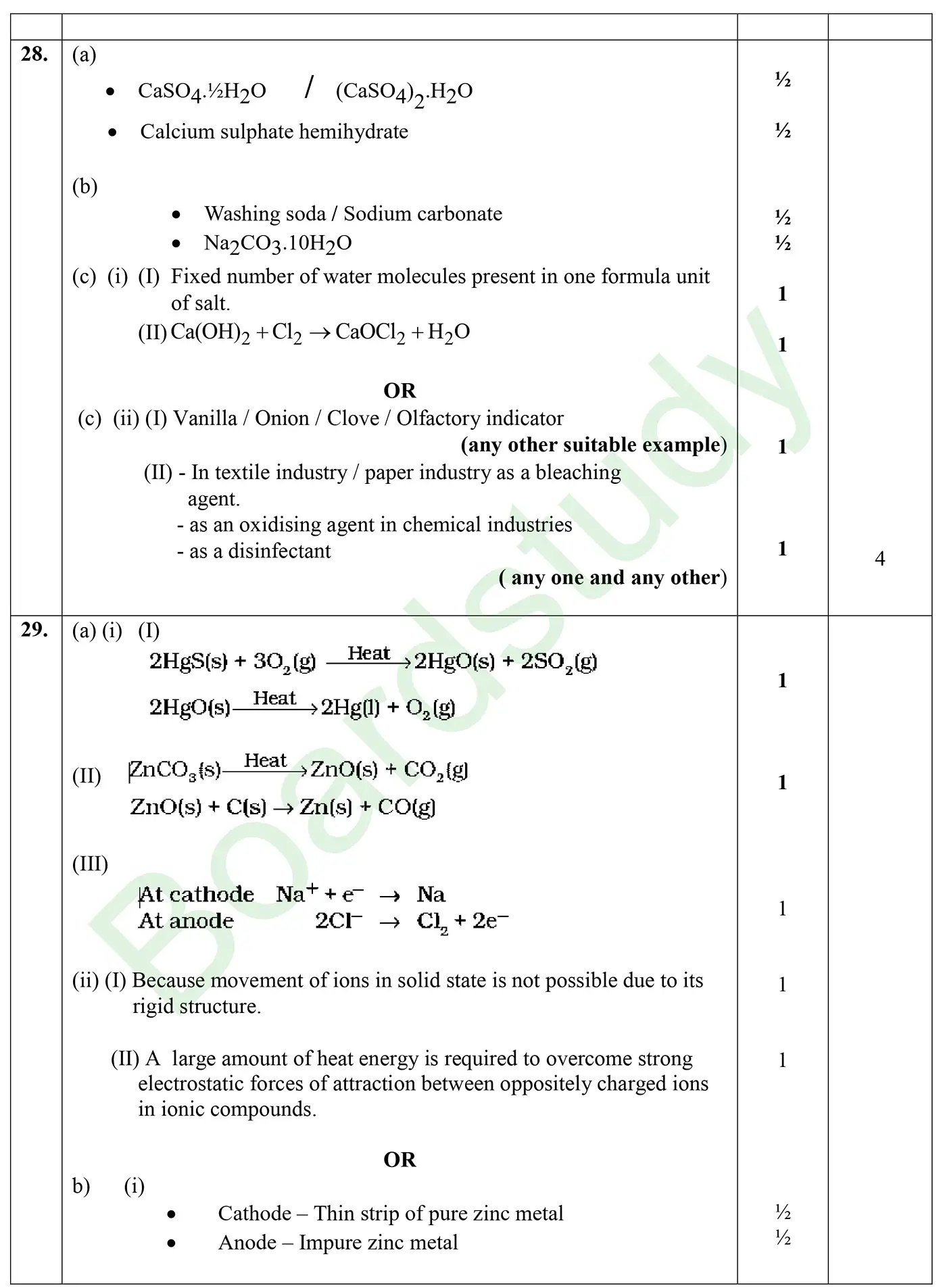 CBSE class 10 science pyq 2026 set 1 solution page 0006