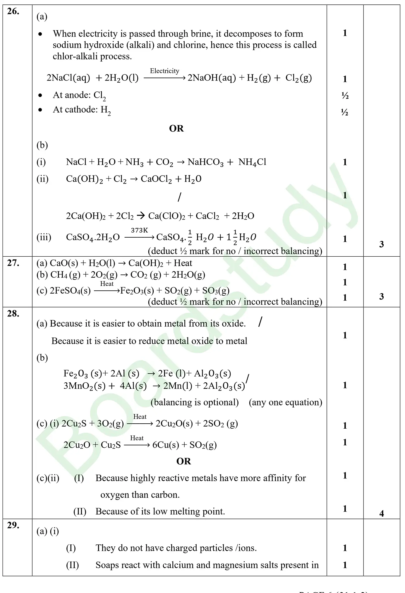 CBSE class 10 science pyq 2026 set 2 solution page 0004