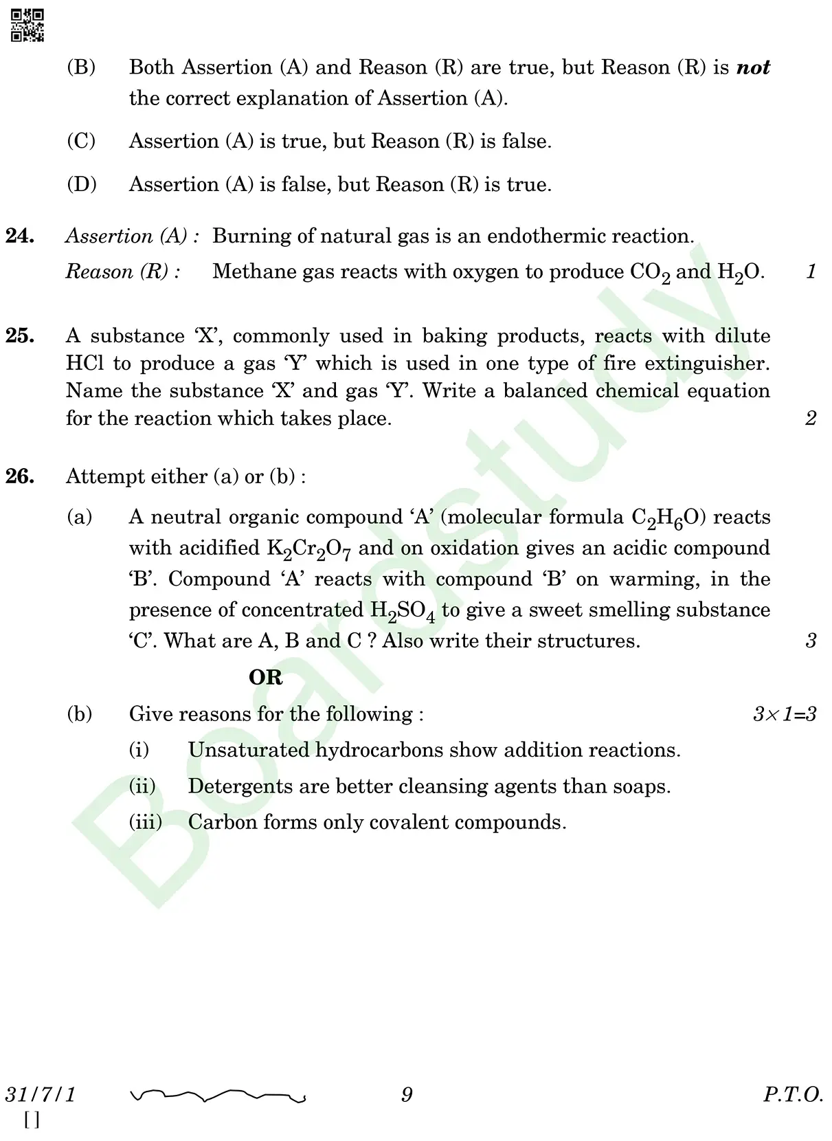 class 10 science pyq 2026 set 1 questions page 0009