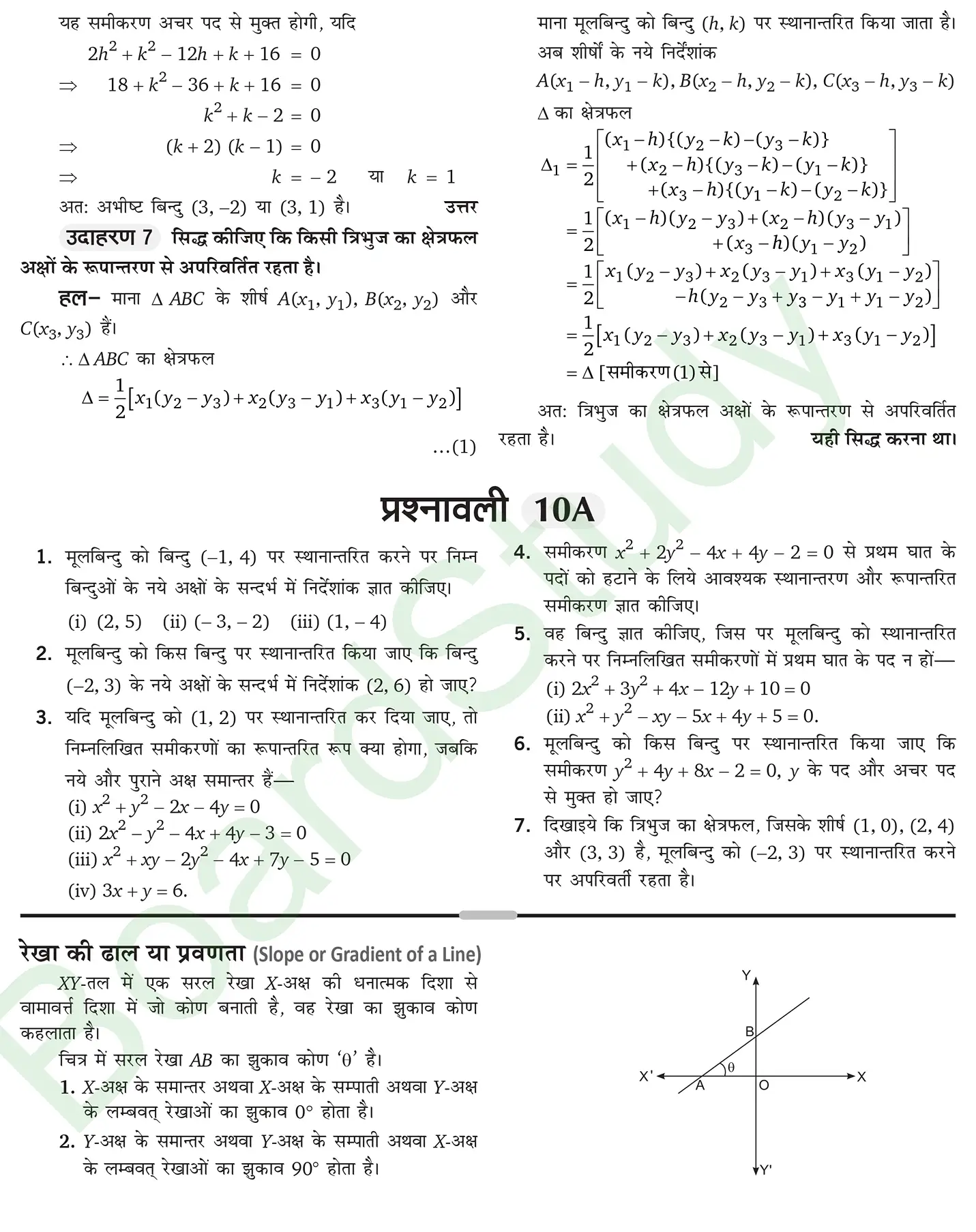 कक्षा 11 गणित सरल रेखाएँ नोट्स page 0003